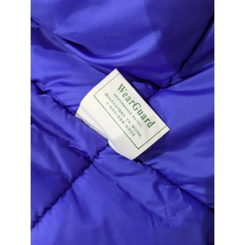 WearGuard Mens Vintage Insulated Parka Jacket 2XL‎ Green hood 1452 Heavyweight
